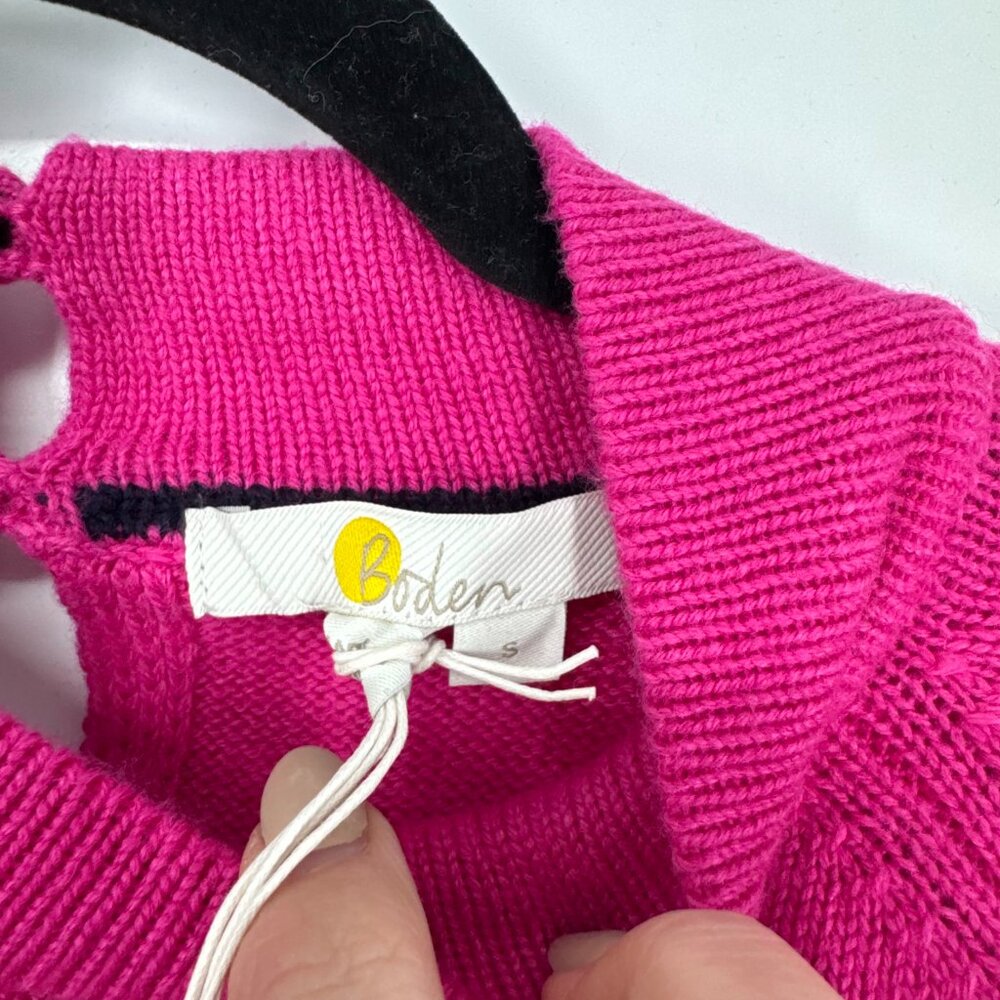 Boden Cashmere Keyhole Sweater Size S NWT - Picture 7 of 13